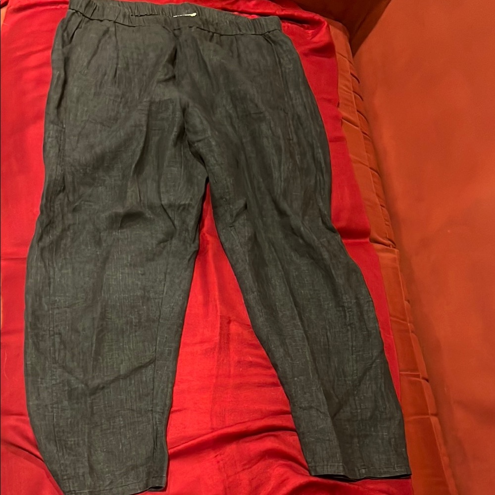Eileen Fisher Dark Gray Casual Pants